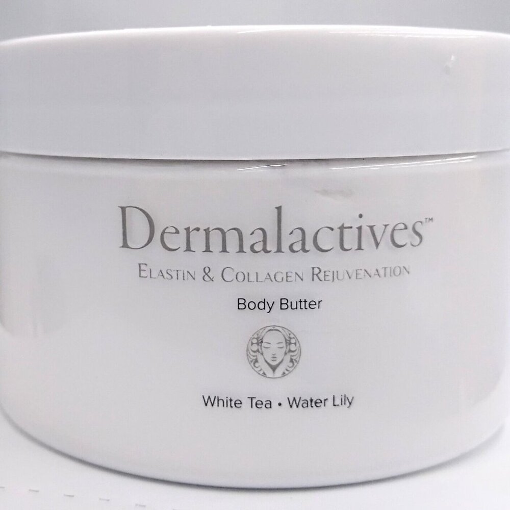 Dermalactives WHITE TEA & WATER LILY Body Butter 9.52 oz / NEW